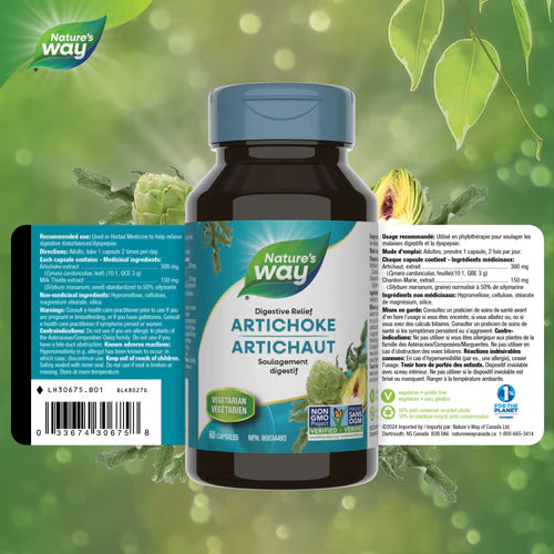 Nature's Way Artichoke 60 Capsules