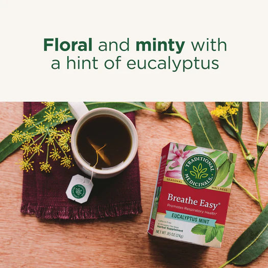 Traditional Medicinals Breathe Easy Tea 16 Bags