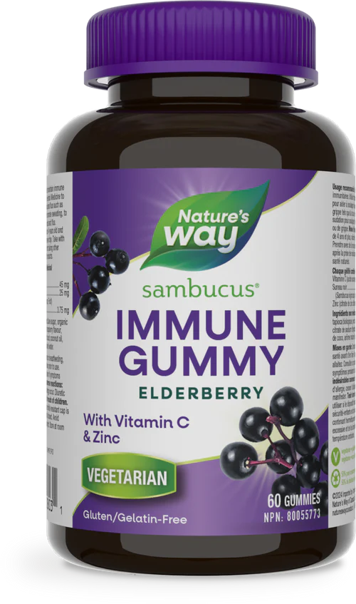 Nature's Way Sambucus Immune Support 60 Gummies