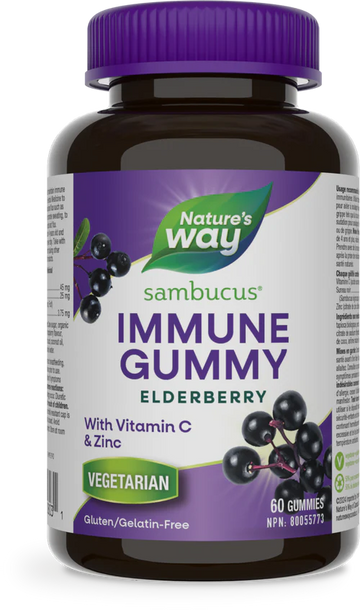 Nature's Way Sambucus Immune Support 60 Gummies