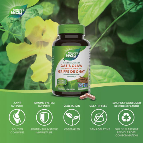 Nature's Way Cat's Claw 100 Capsules