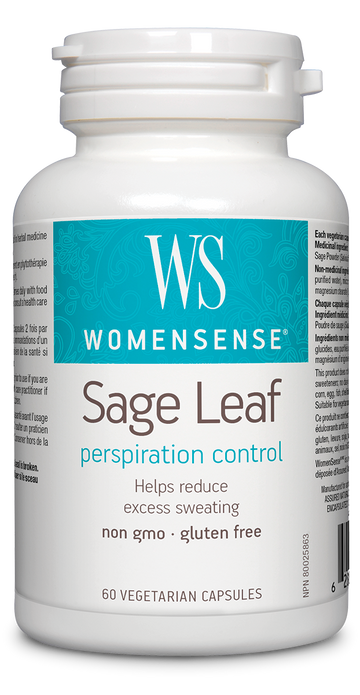 WomenSense Sage Leaf 60 Veg. Capsules