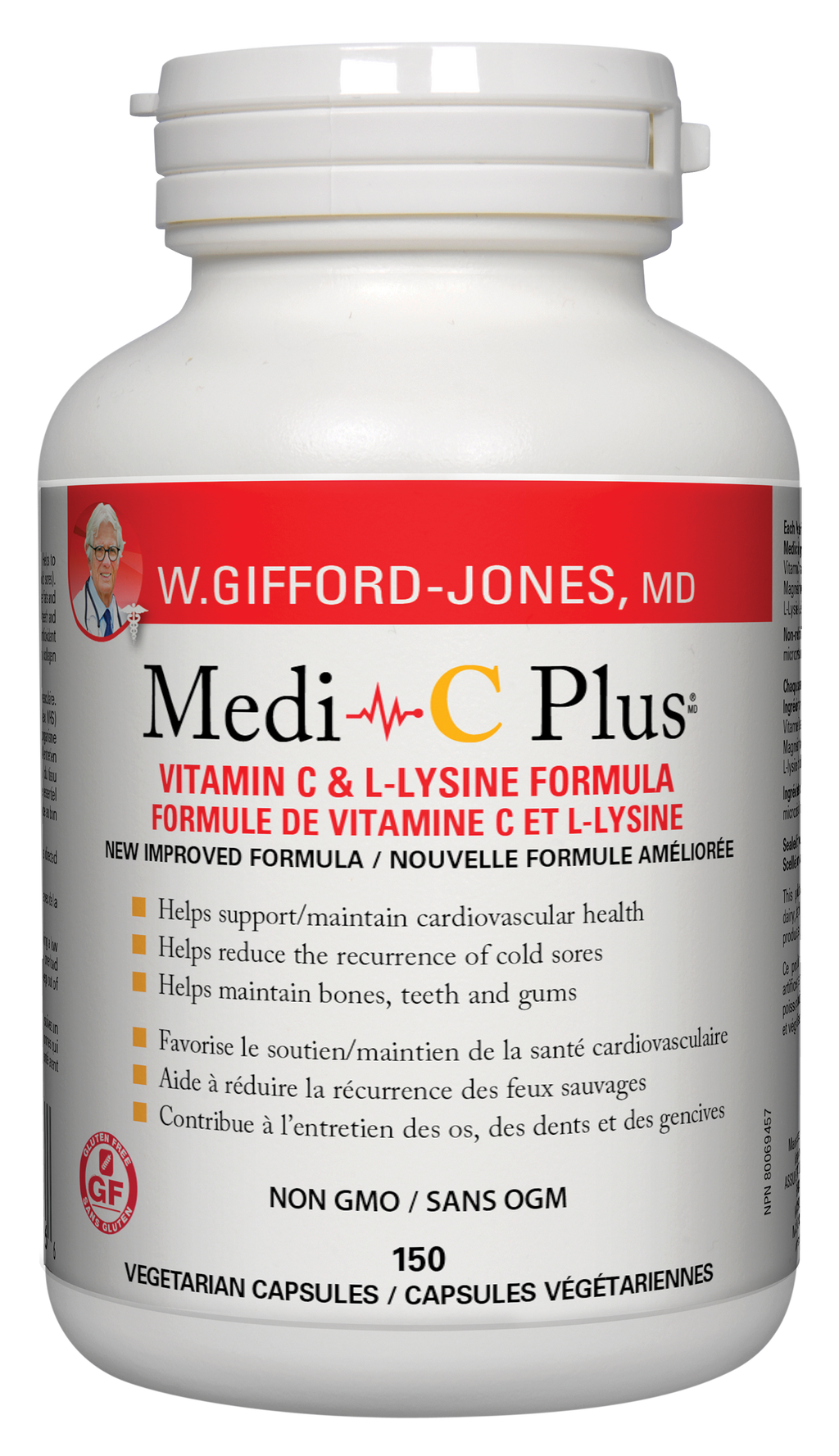 Dr. W.Gifford Jones Medi-C Plus 150 Veg. Capsules