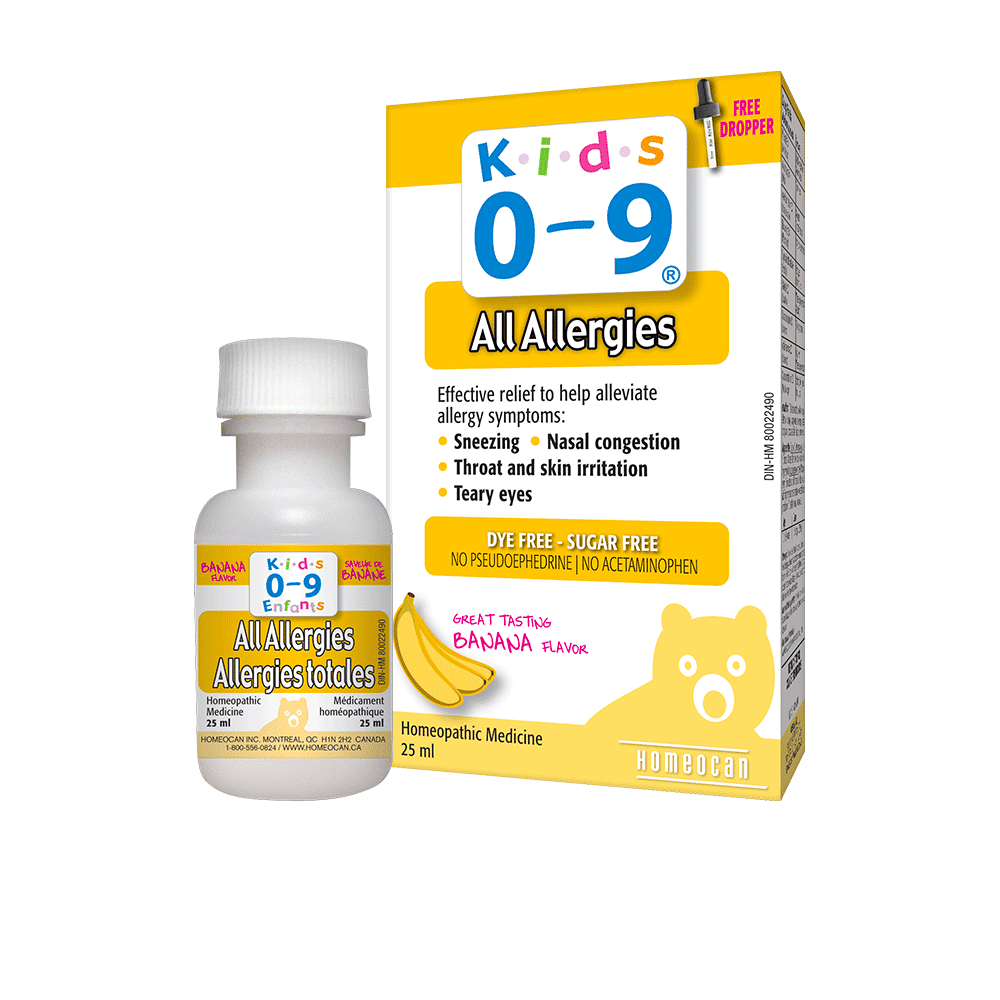 Homeocan Kids 0-9 All Allergies 25ml Dropper
