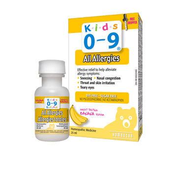 Homeocan Kids 0-9 All Allergies 25ml Dropper