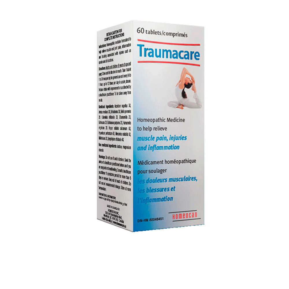 Homeocan Traumacare 60 Tablets