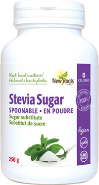 New Roots Stevia Sugar Spoonable 250g Powder