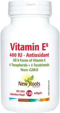 New Roots Vitamin E⁸ 400 IU 120 Softgels