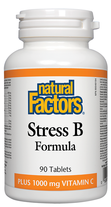 Natural Factors Stress B Formula 90 Tablets