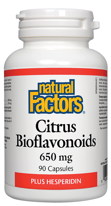 Natural Factors  Citrus Bioflavonoids Plus Hesperidin 90 Capsules
