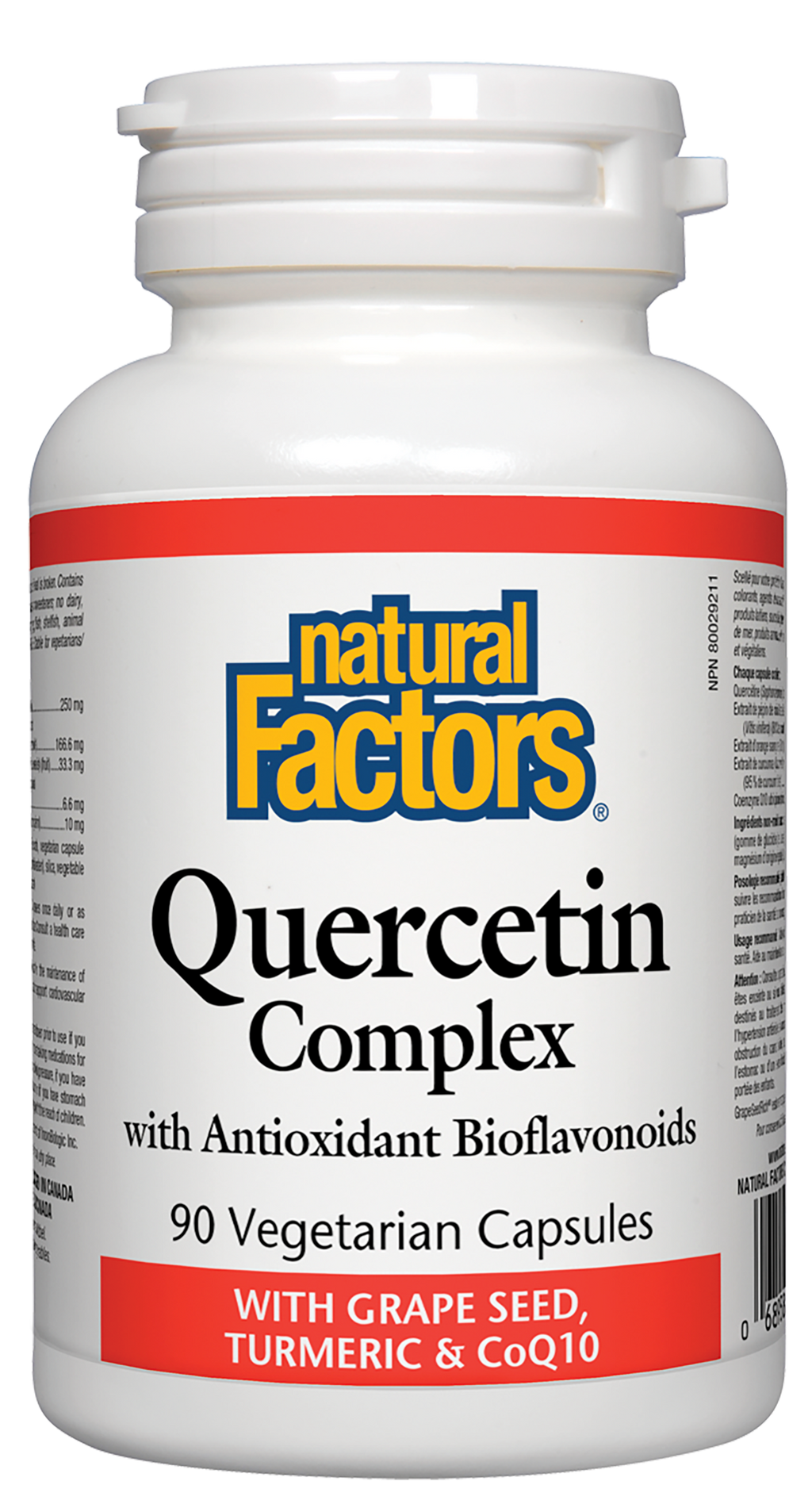 Natural Factors Quercetin Complex 90 Veg. Capsules