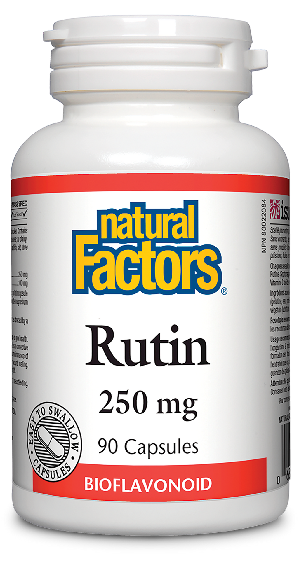 Natural Factors Rutin 250 mg 90 Capsules