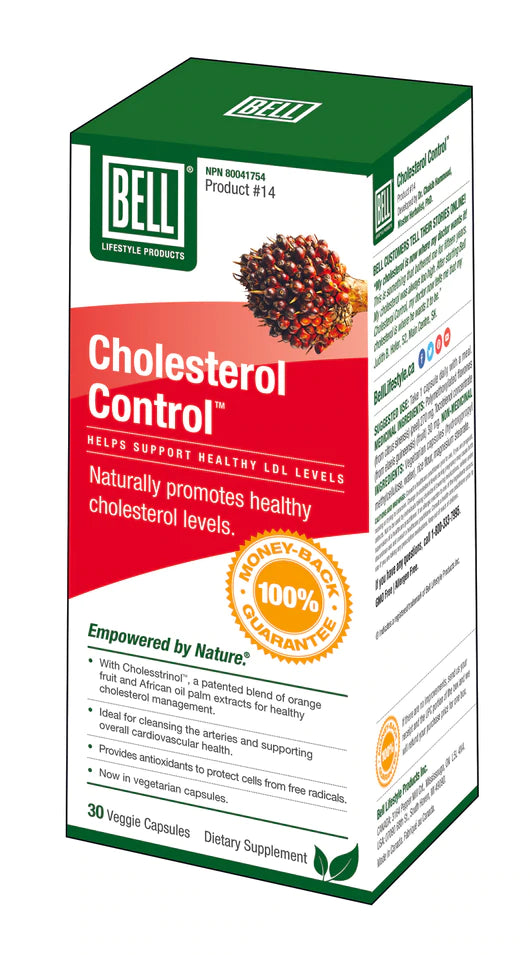 Bell Cholesterol Control 300 mg 30 Capsules