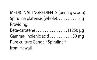 Gandalf Hawaiian Spirulina 150g Powder