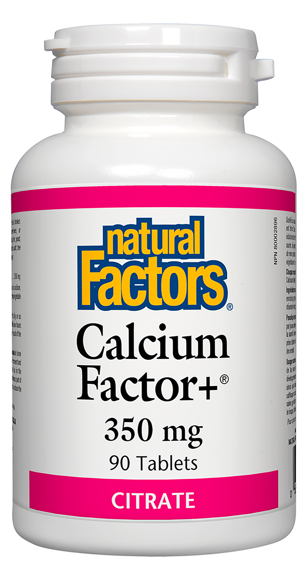 Natural Factors Calcium Factor+ 90 Tablets