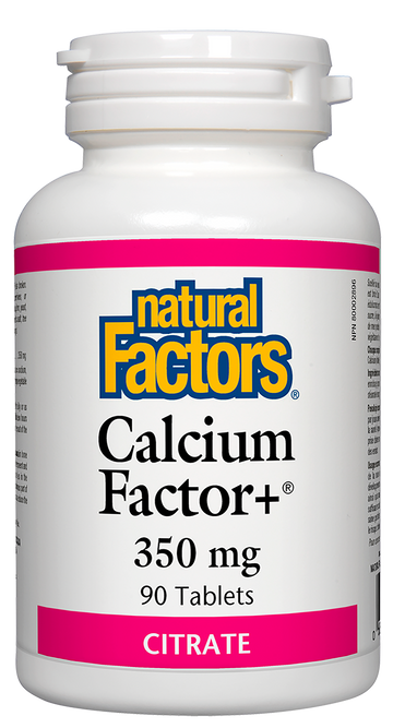 Natural Factors Calcium Factor+ 90 Tablets