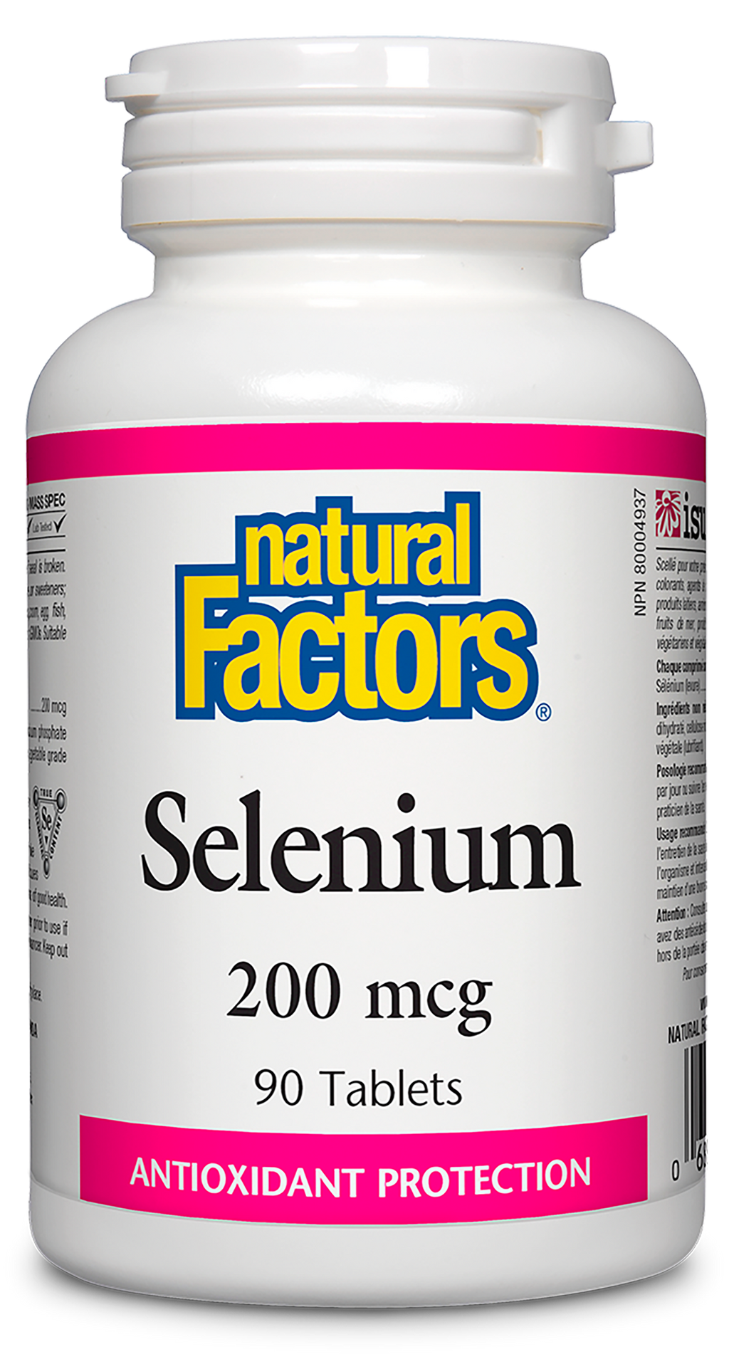 Natural Factors Selenium 200 mcg 90 Tablets