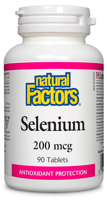 Natural Factors Selenium 200 mcg 90 Tablets