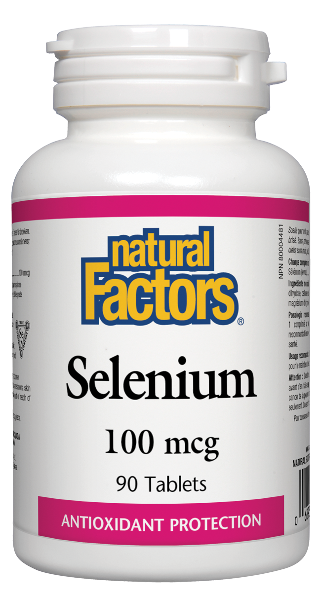Natural Factors Selenium 100 mcg 90 Tablets