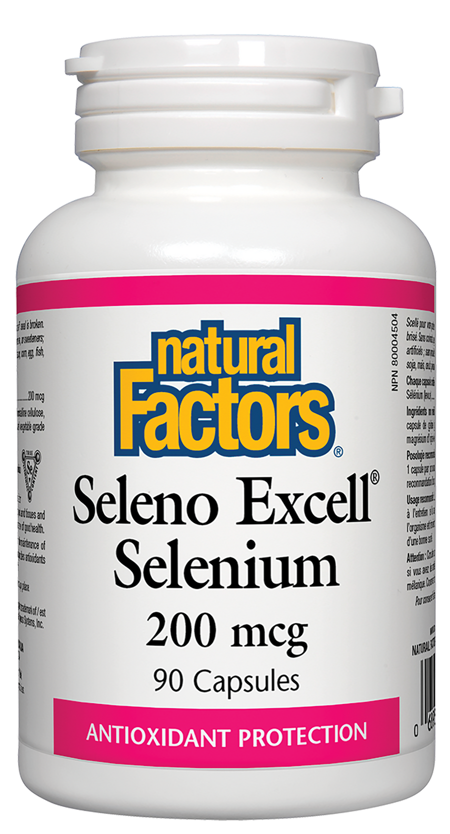 Natural Factors SelenoExcell Selenium 200 mcg 90 Capsules