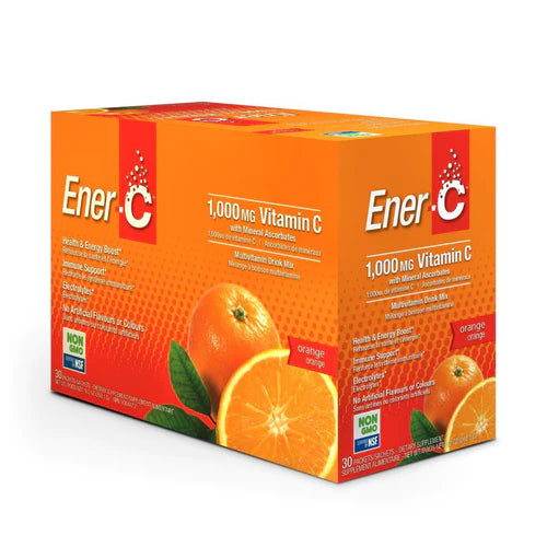 Ener-C Orange Multivitamin Drink Mix 30 Packets