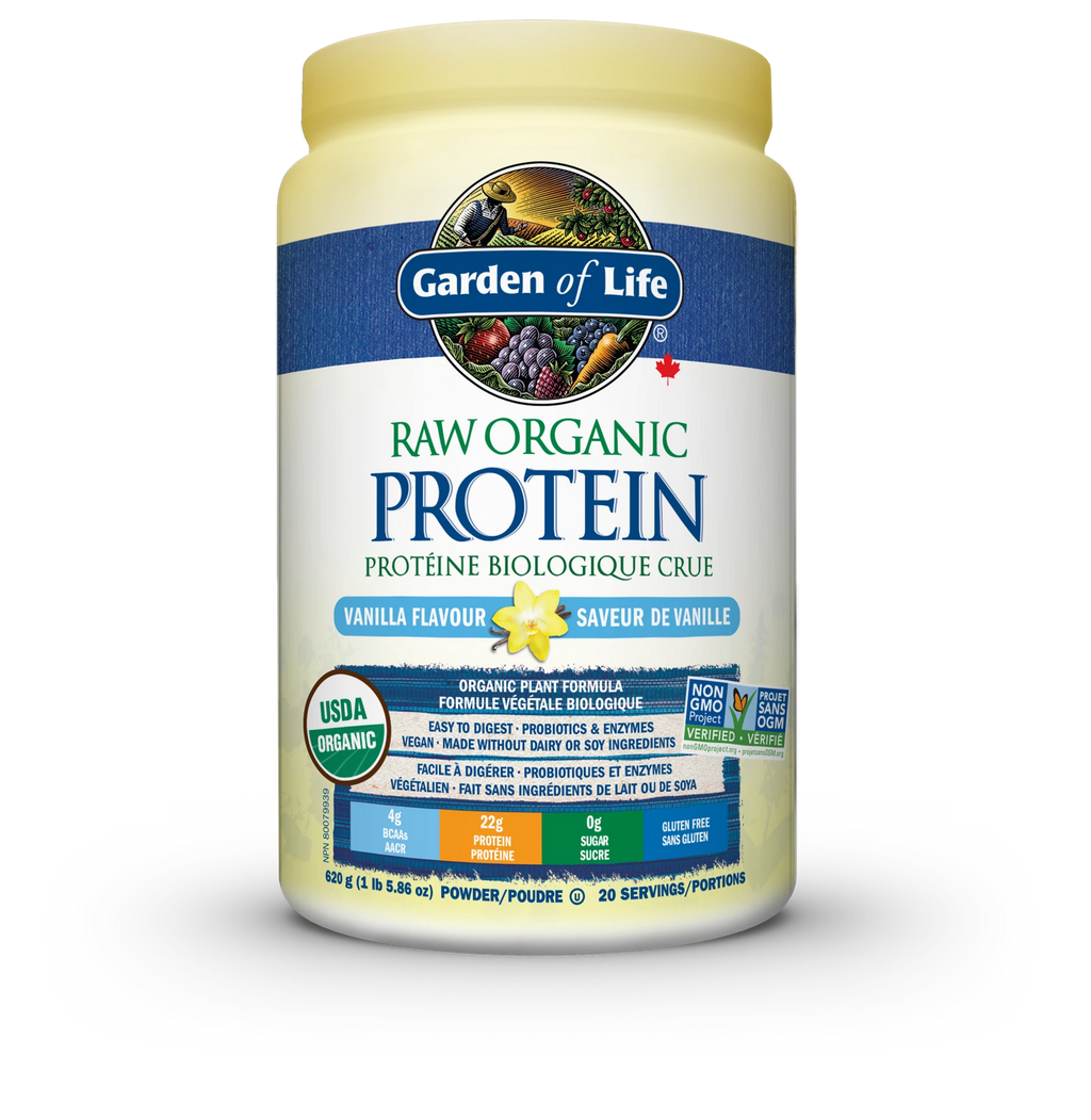 Garden Of Life RAW Organic Protein Vanilla 620g Powder