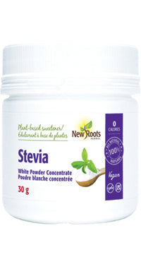 New Roots Stevia White Powder Concentrate 30g Powder