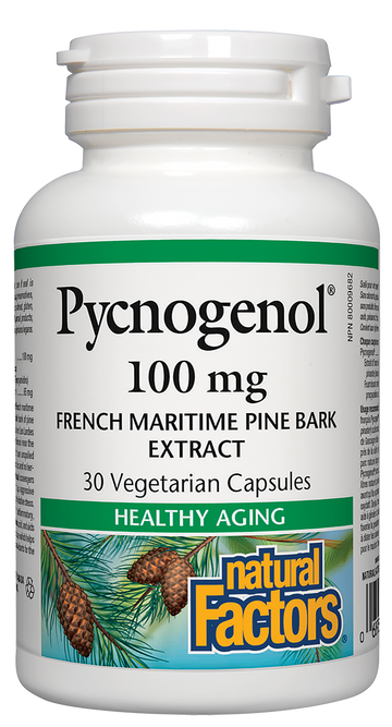 Natural Factors Pycnogenol 100 mg 30 Veg. Capsules