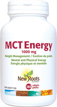 New Roots MCT Energy 1,000 mg 180 Softgels