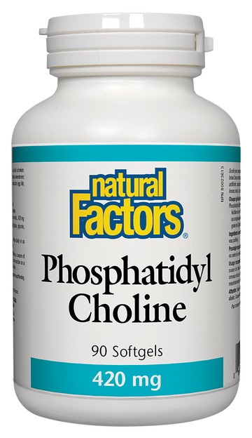 Natural Factors Phosphatidyl Choline 420 mg 90 Softgels