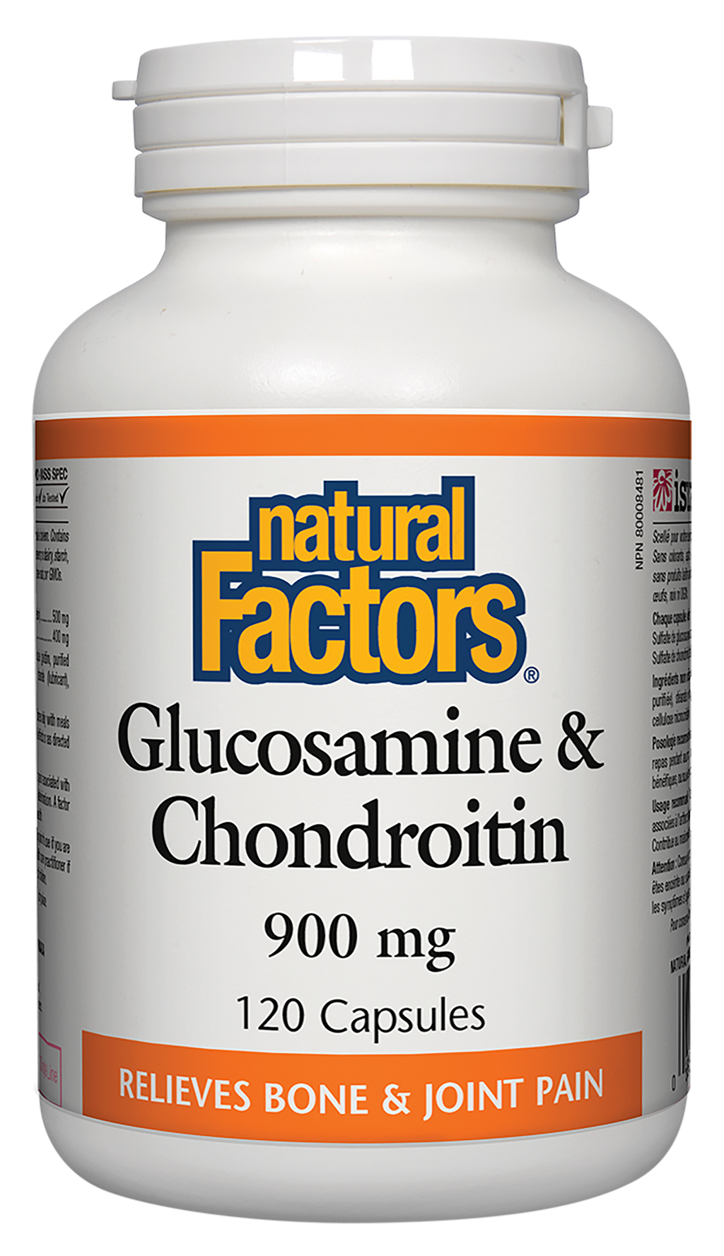 Natural Factors Glucosamine & Chondroitin 120 Capsules