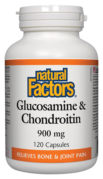 Natural Factors Glucosamine & Chondroitin 900mg Capsules