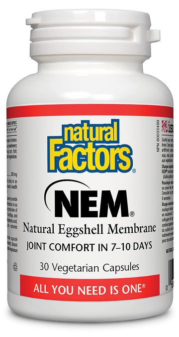 Natural Factors NEM 500mg 30 Veg. Capsules