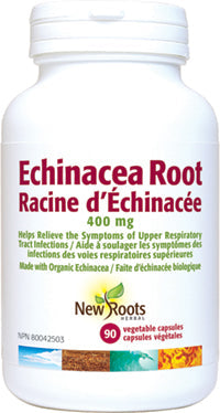 New Roots Echinacea Root 90 Veg. Capsules