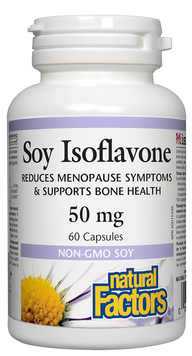 Natural Factors Soy Isoflavone 50 mg 60 Capsules