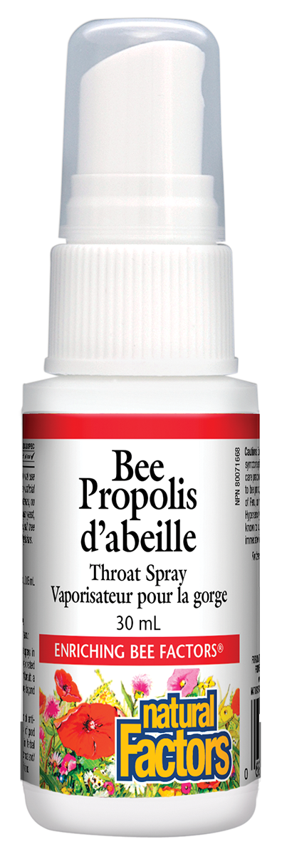 Natural Factors Bee Propolis Throat Spray
