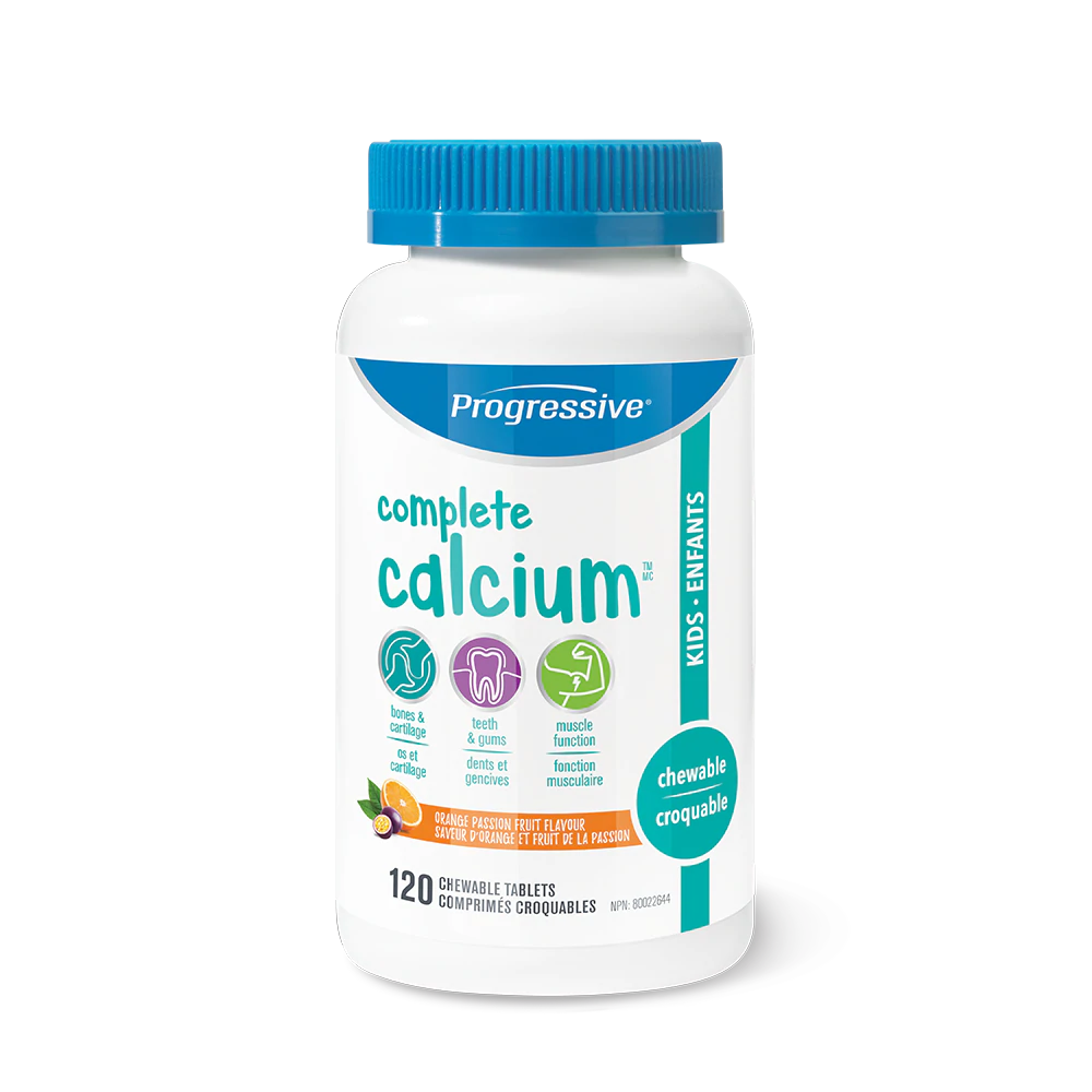 Progressive Complete Calcium for Kids 120 Chewable Tablets