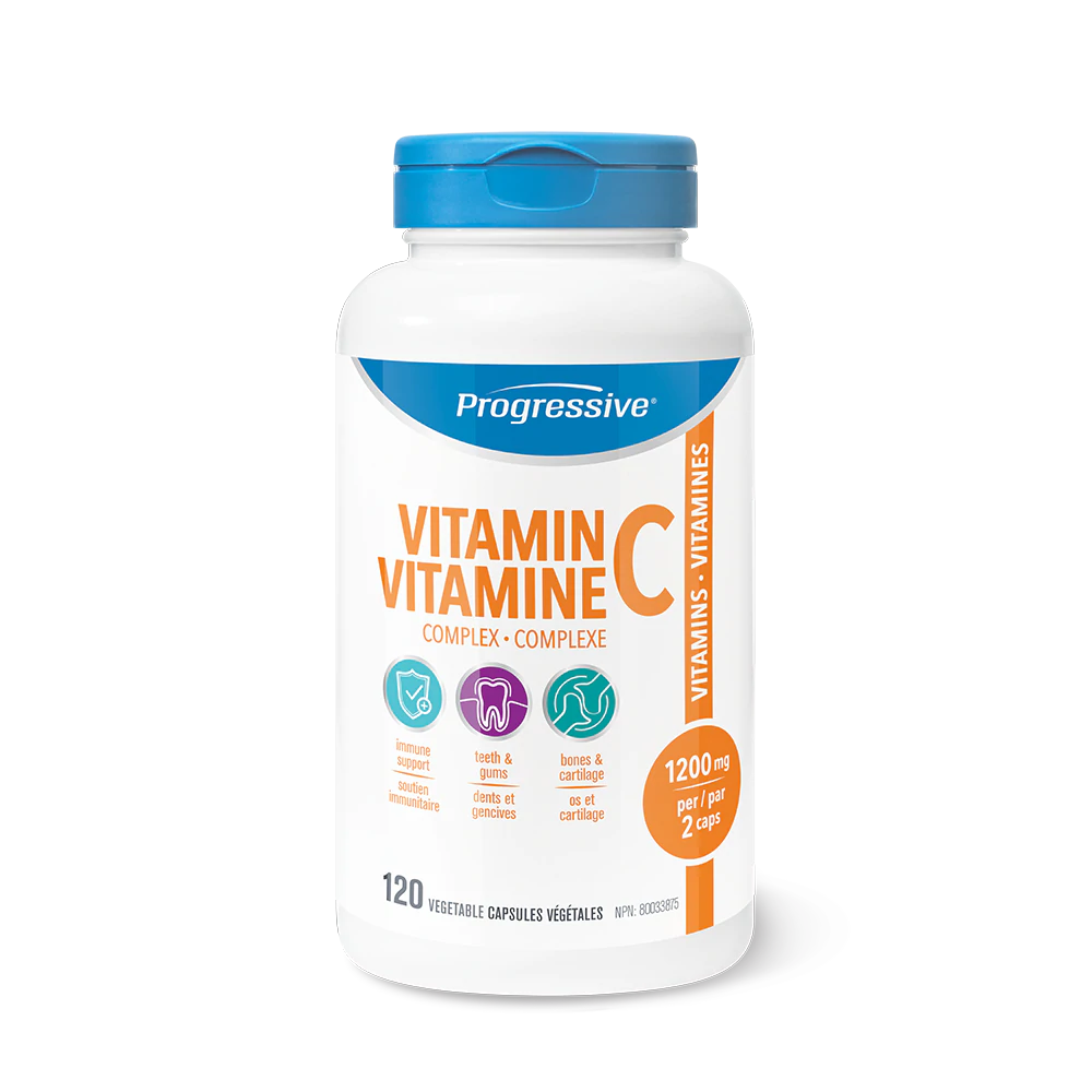 Progressive Vitamin C Complex 120 Veg. Capsules