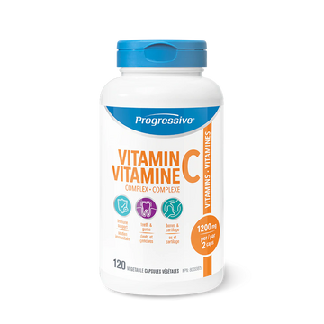 Progressive Vitamin C Complex 120 Veg. Capsules