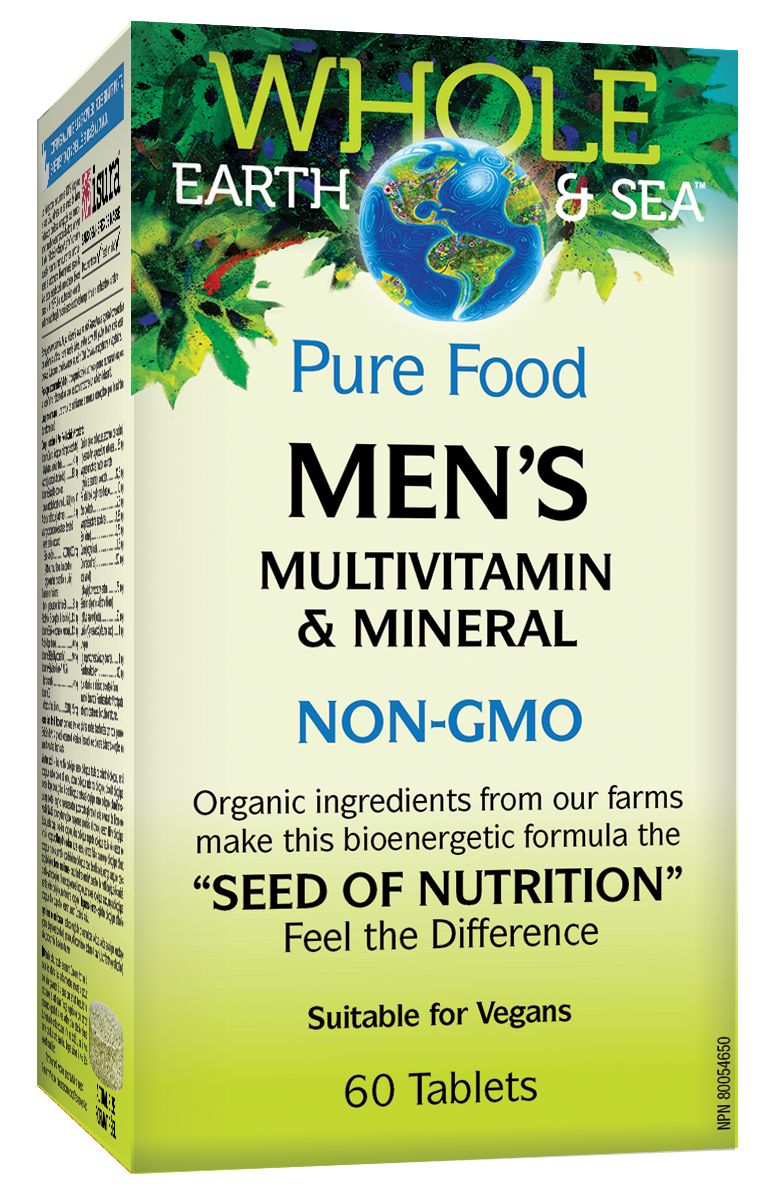 Whole Earth & Sea Men’s Multivitamin & Mineral 60 Tablets