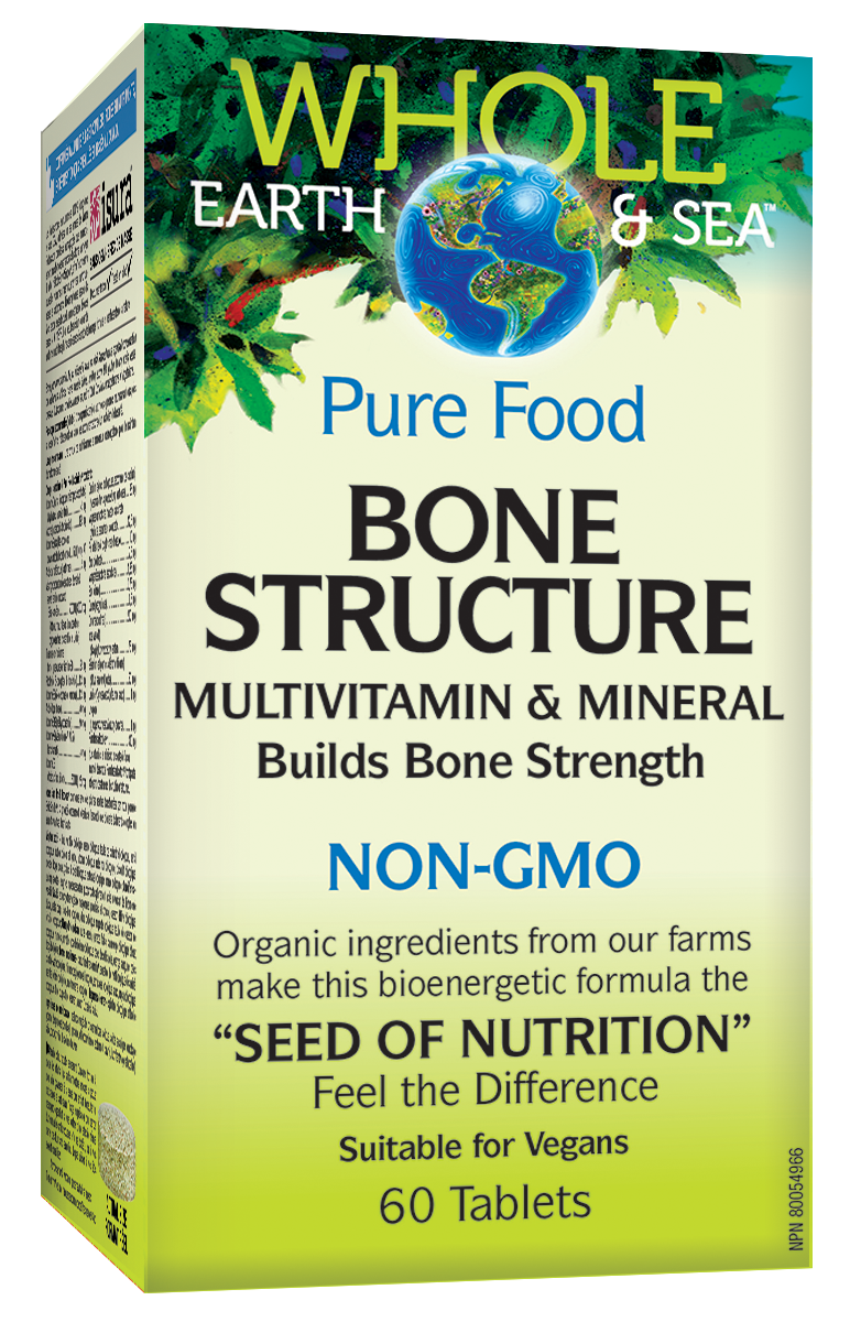 Whole Earth & Sea Bone Structure Multivitamin & Mineral 60 Tablets