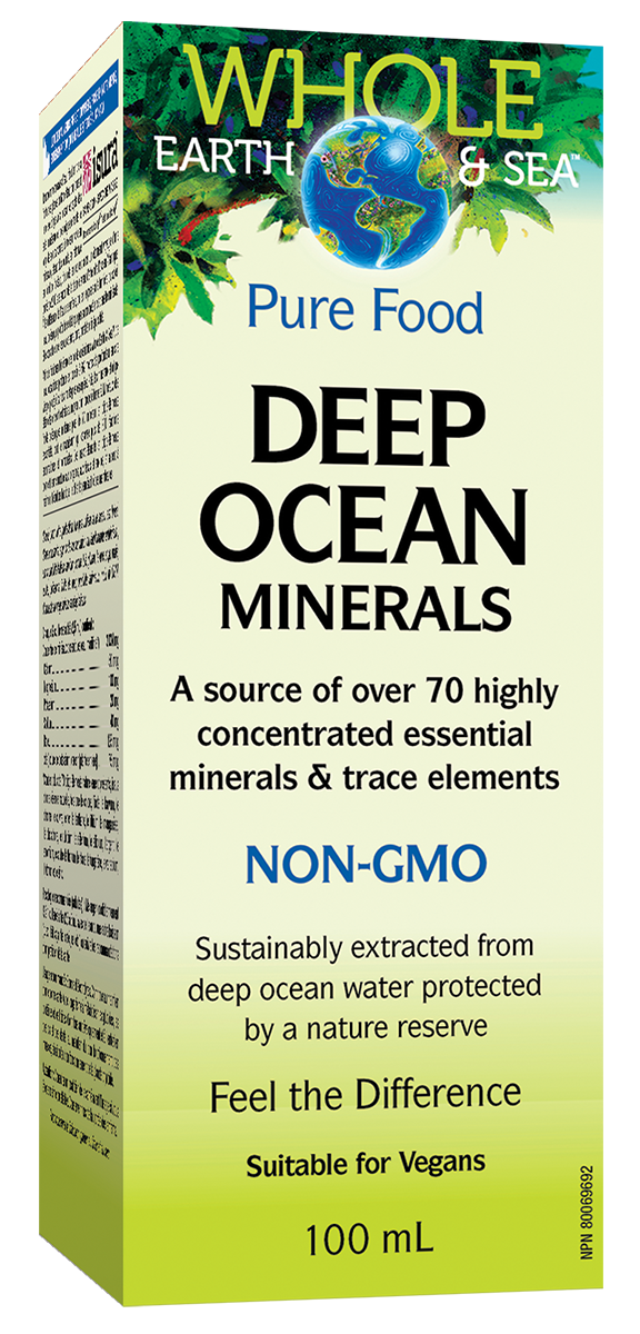 Whole Earth & Sea Deep Ocean Minerals, Whole Earth & Sea 100ml Liquid