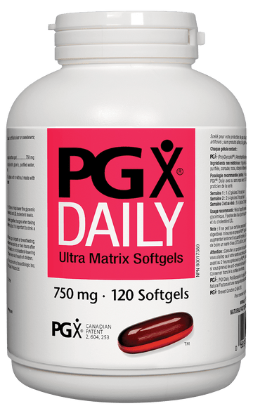 Natural Factors PGX Daily 750mg 120 Softgels