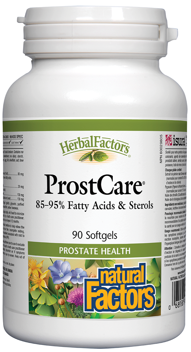 Natural Factors ProstCare 90 Softgels