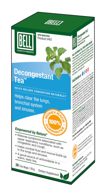 Bell Decongestant Tea 30 Tea Bags