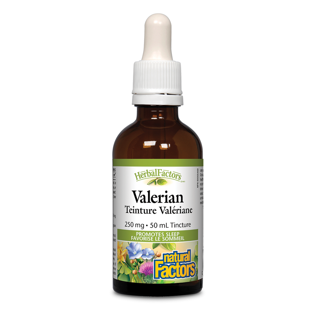 Natural Factors Valerian 250mg 50ml Tincture