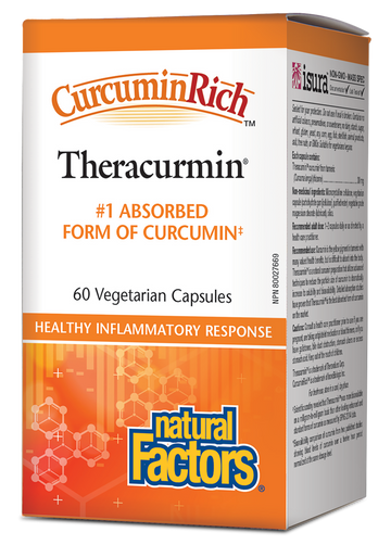 Natural Factors Theracurmin, CurcuminRich Veg. Capsules