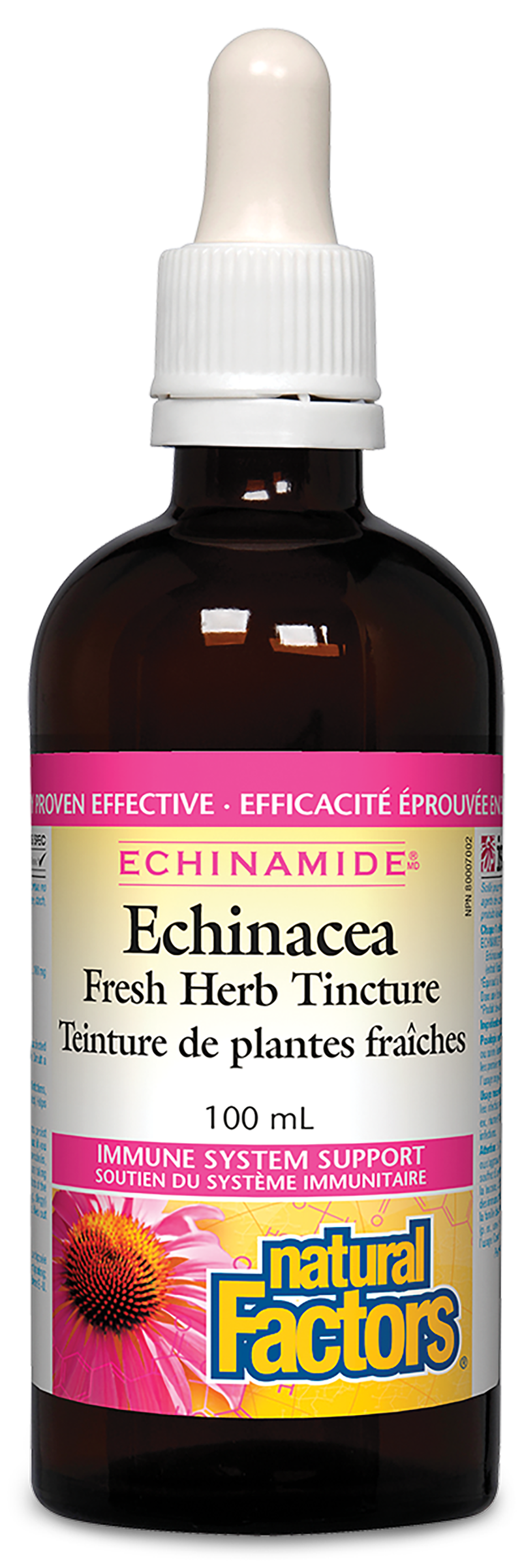 Natural Factors Echinacea Fresh Herb Tincture 100ml