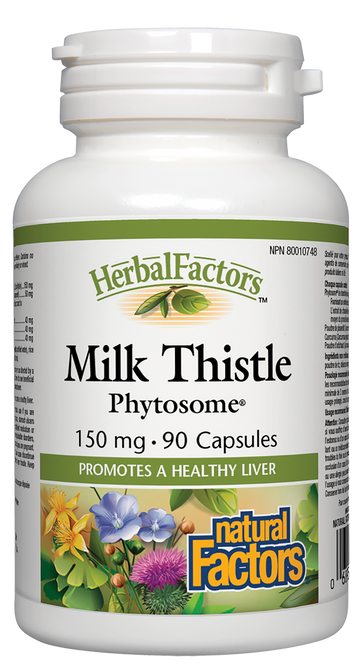 Natural Factors Milk Thistle Phytosome 150 mg 90 Capsules