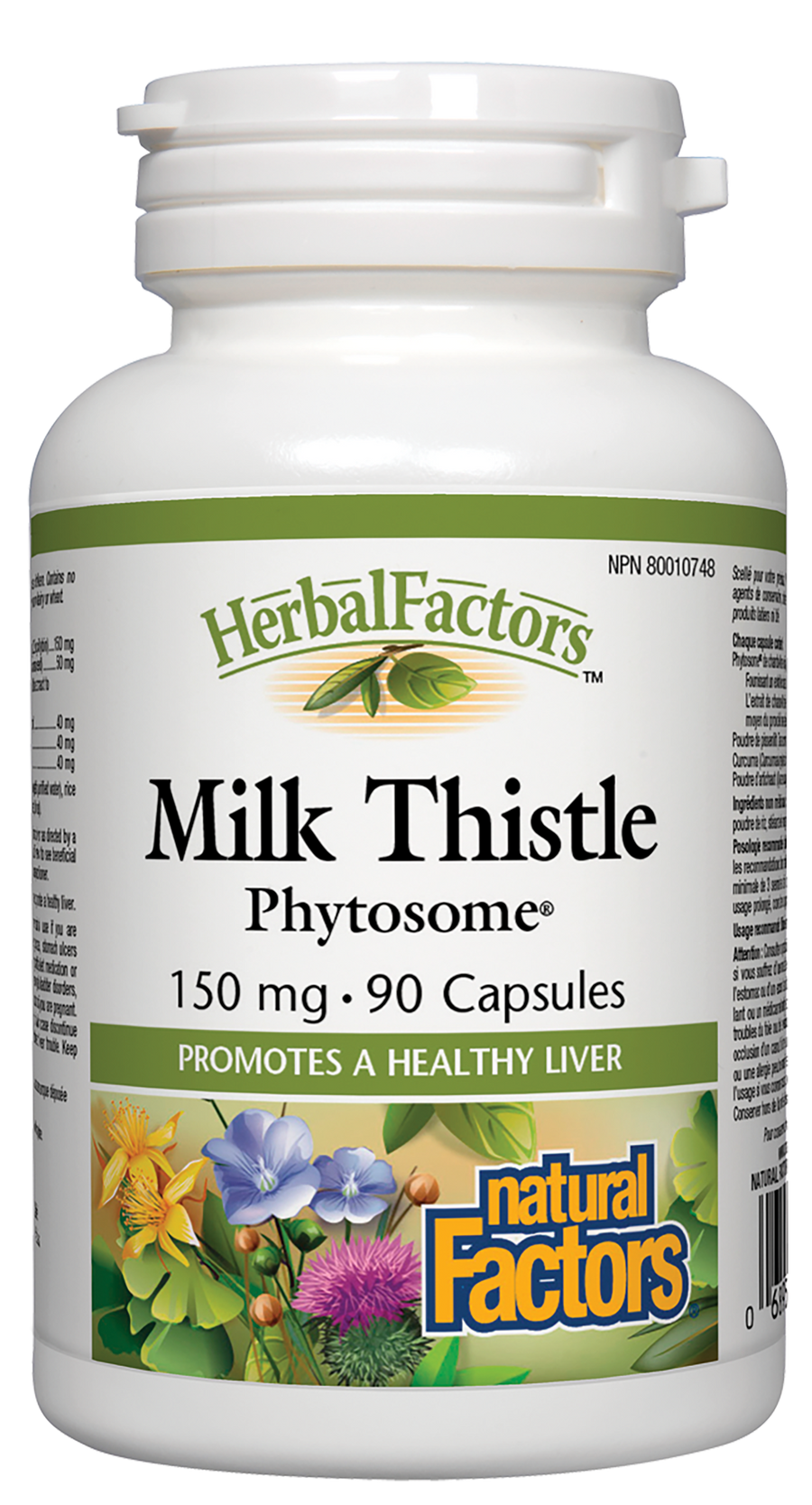 Natural Factors Milk Thistle Phytosome 150 mg 90 Capsules